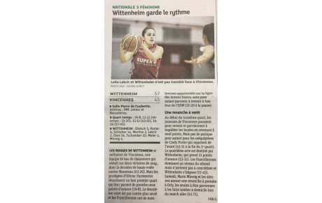 LU DANS LA PRESSE