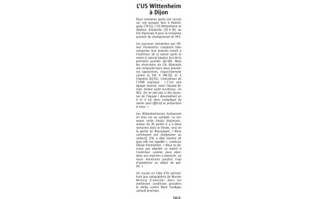 LU DANS LA PRESSE